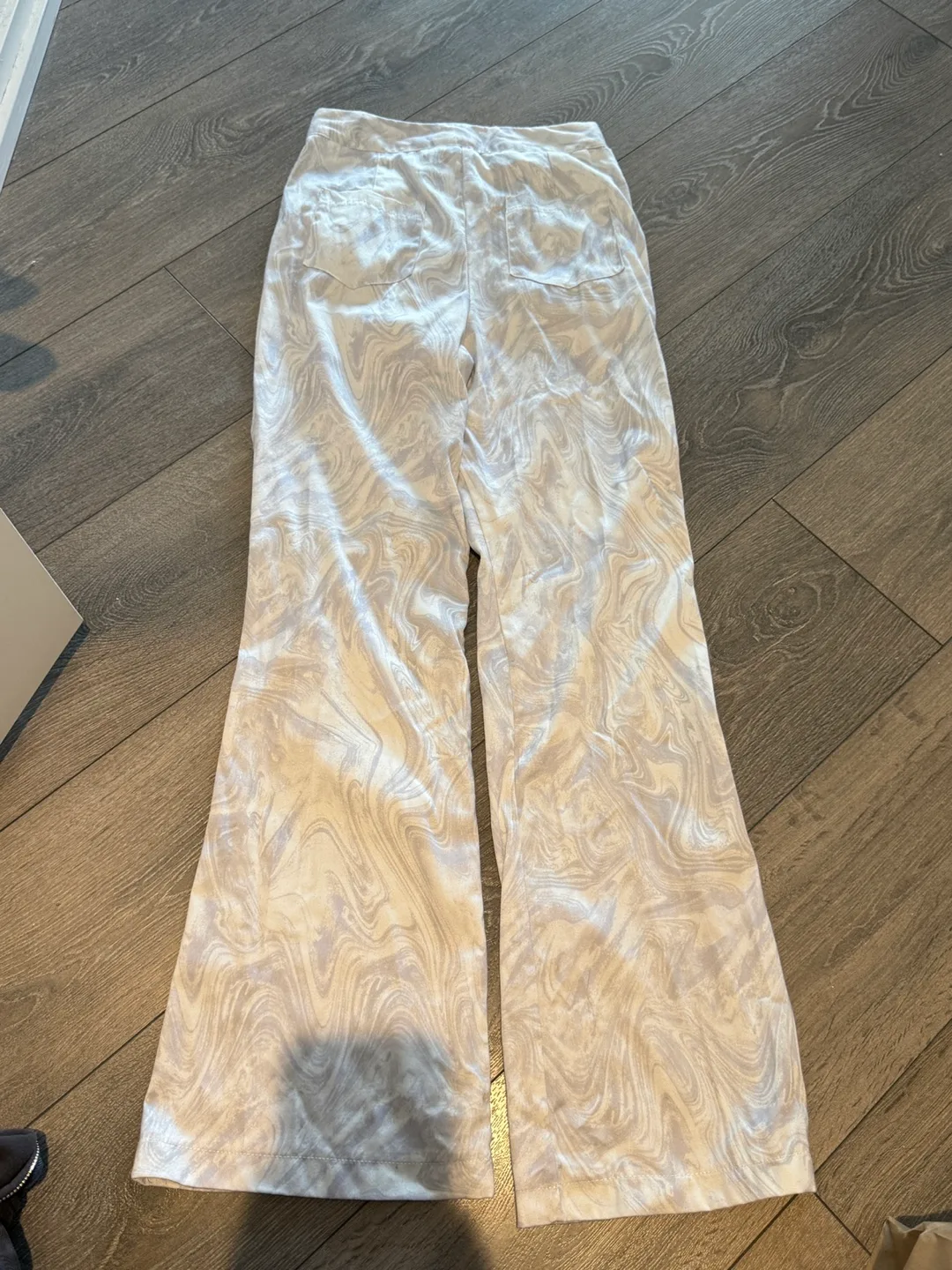 INSS Marble Print Wide Leg Pants image indicator(3)