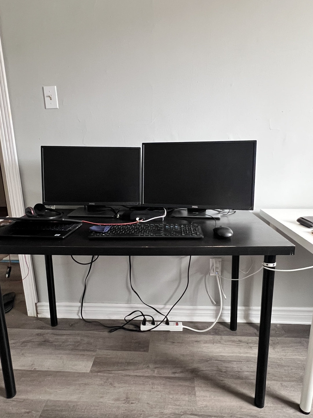 IKEA Black study desk