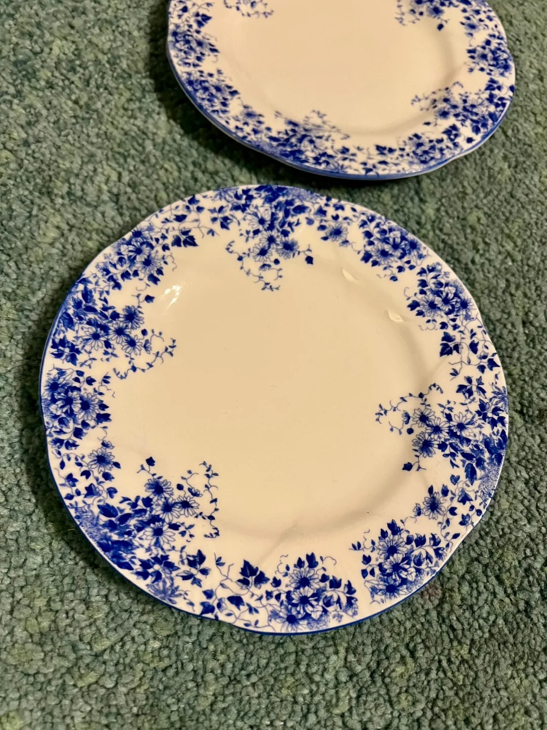 Vintage Royal Albert Dainty Blue Bone China (Set of 2) image indicator(2)