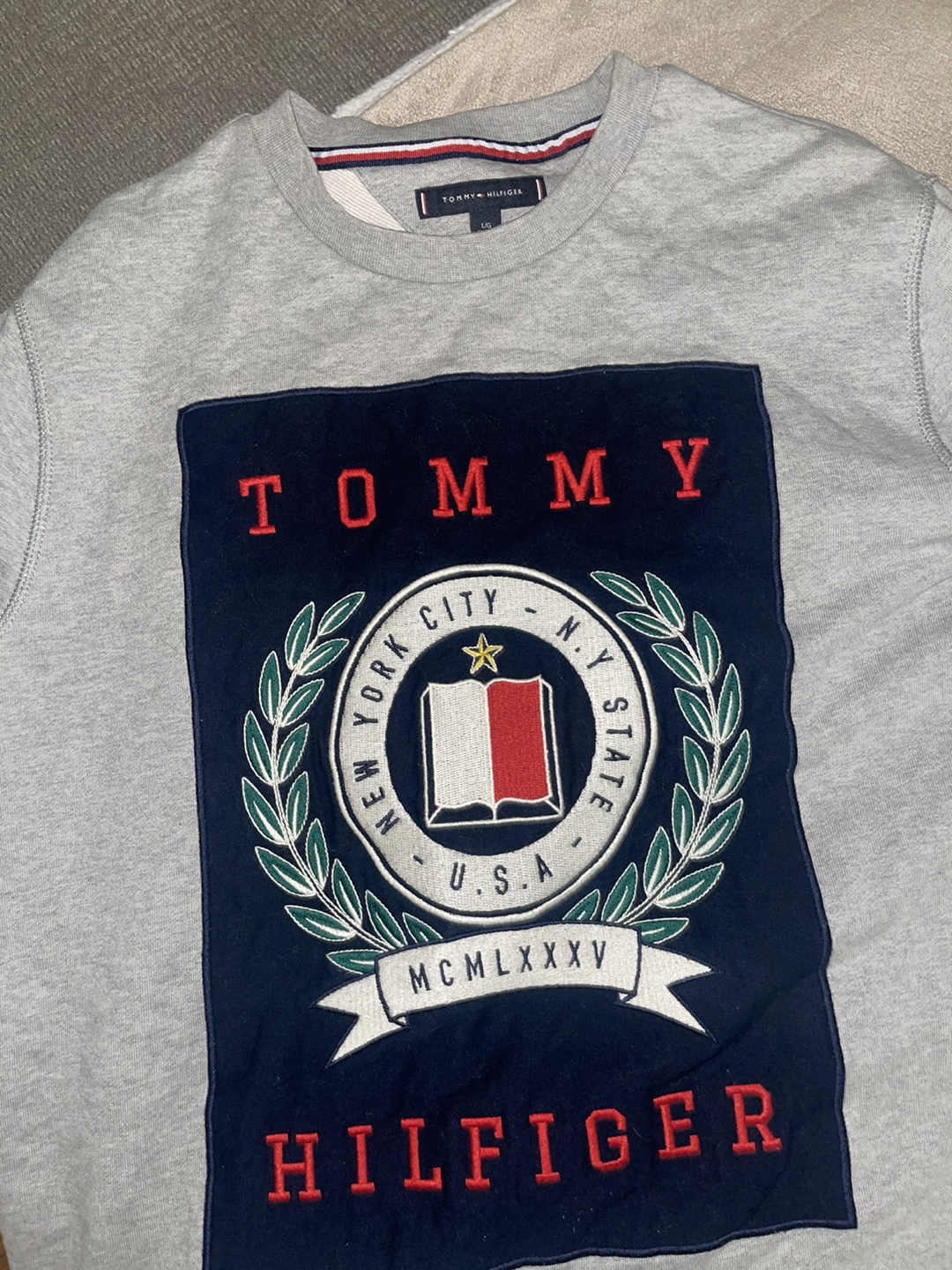 Tommy Hilfiger Crest Logo Sweatshirt Large - photo 2