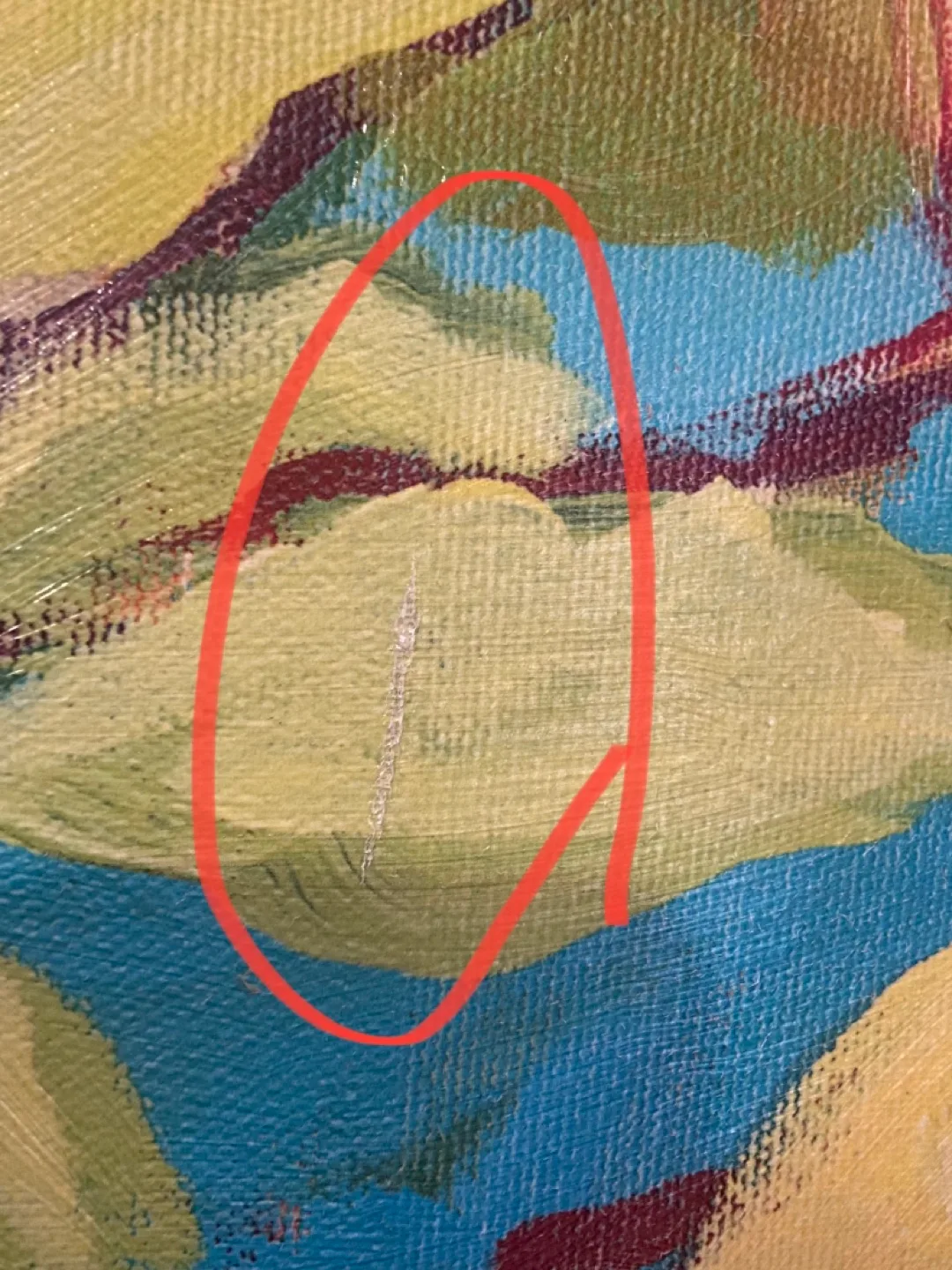 Large Lemon Tree Canvas Painting image indicator(4)