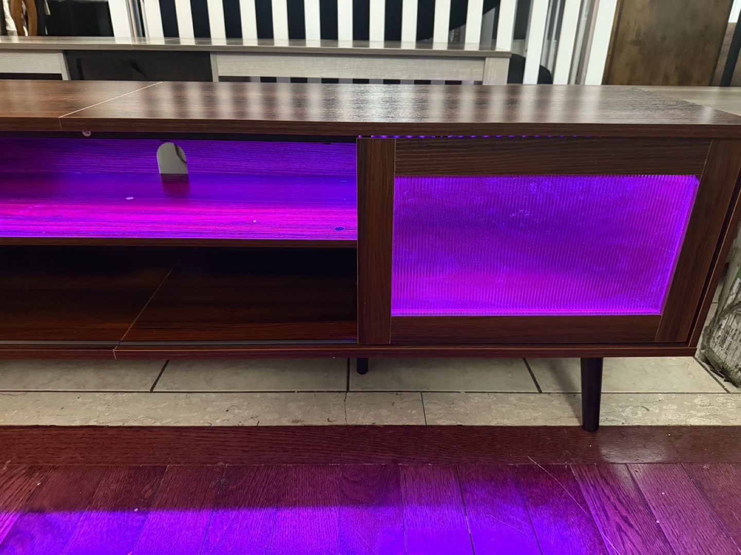 LED TV Stand with Colour Changing Lights - photo 3