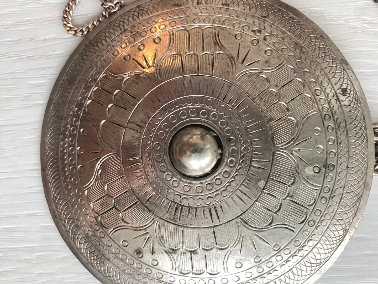 Hmong(?) Hill Tribe style Disc Necklace image indicator(5)