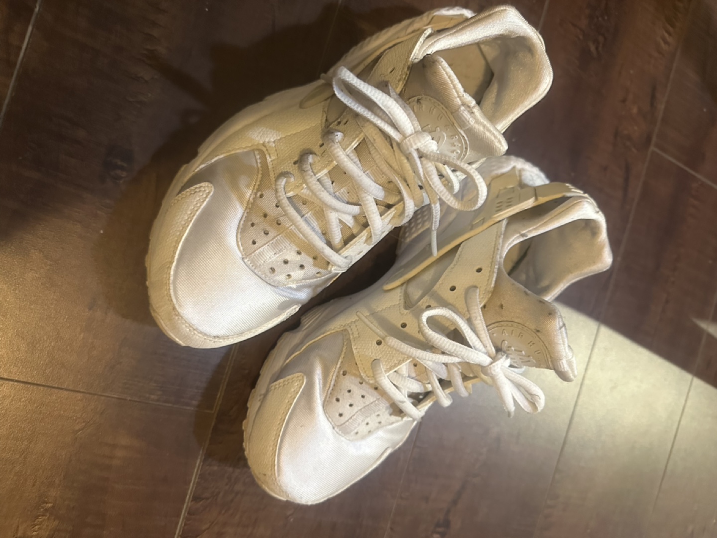 Women's Nike Air Huarache Sneakers - White - Size 8 - photo 2