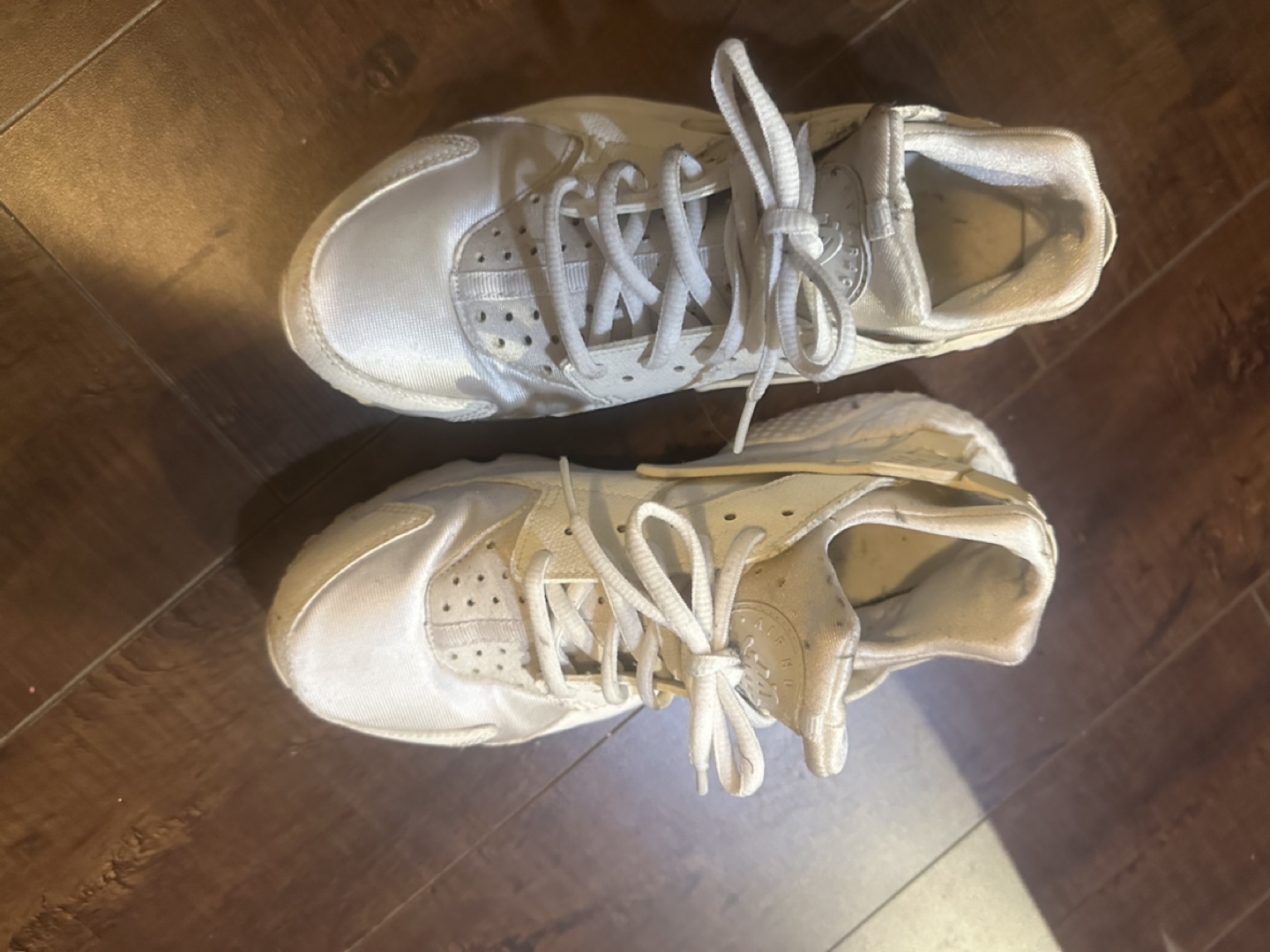 Women's Nike Air Huarache Sneakers - White - Size 8 - photo 3