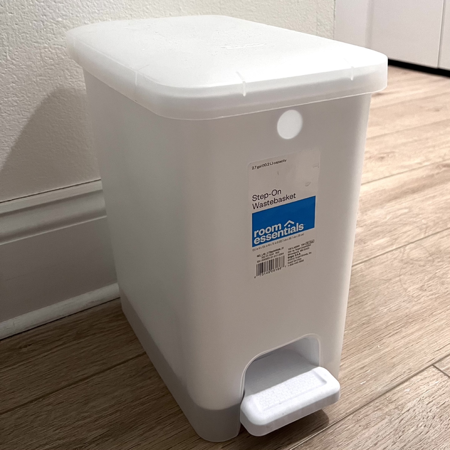 Step-On Wastebasket