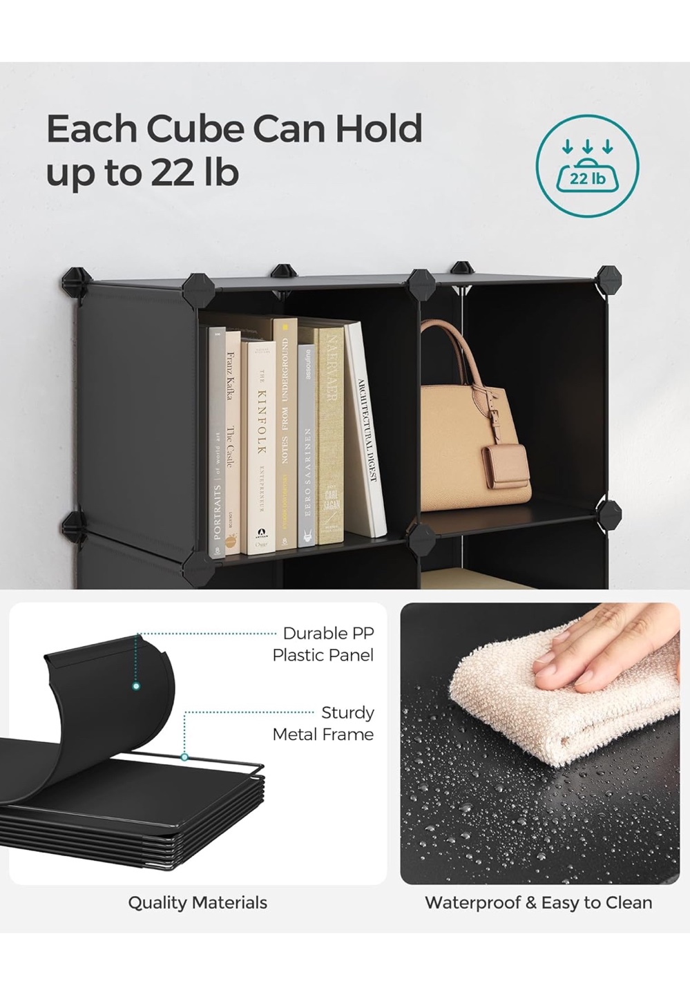 SONGMICS Expandable Cube Storage Organizer - photo 4