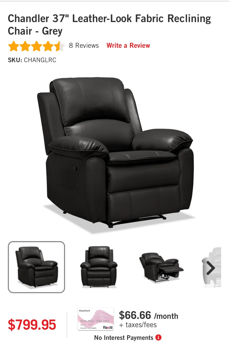 Reclining chair - photo 4