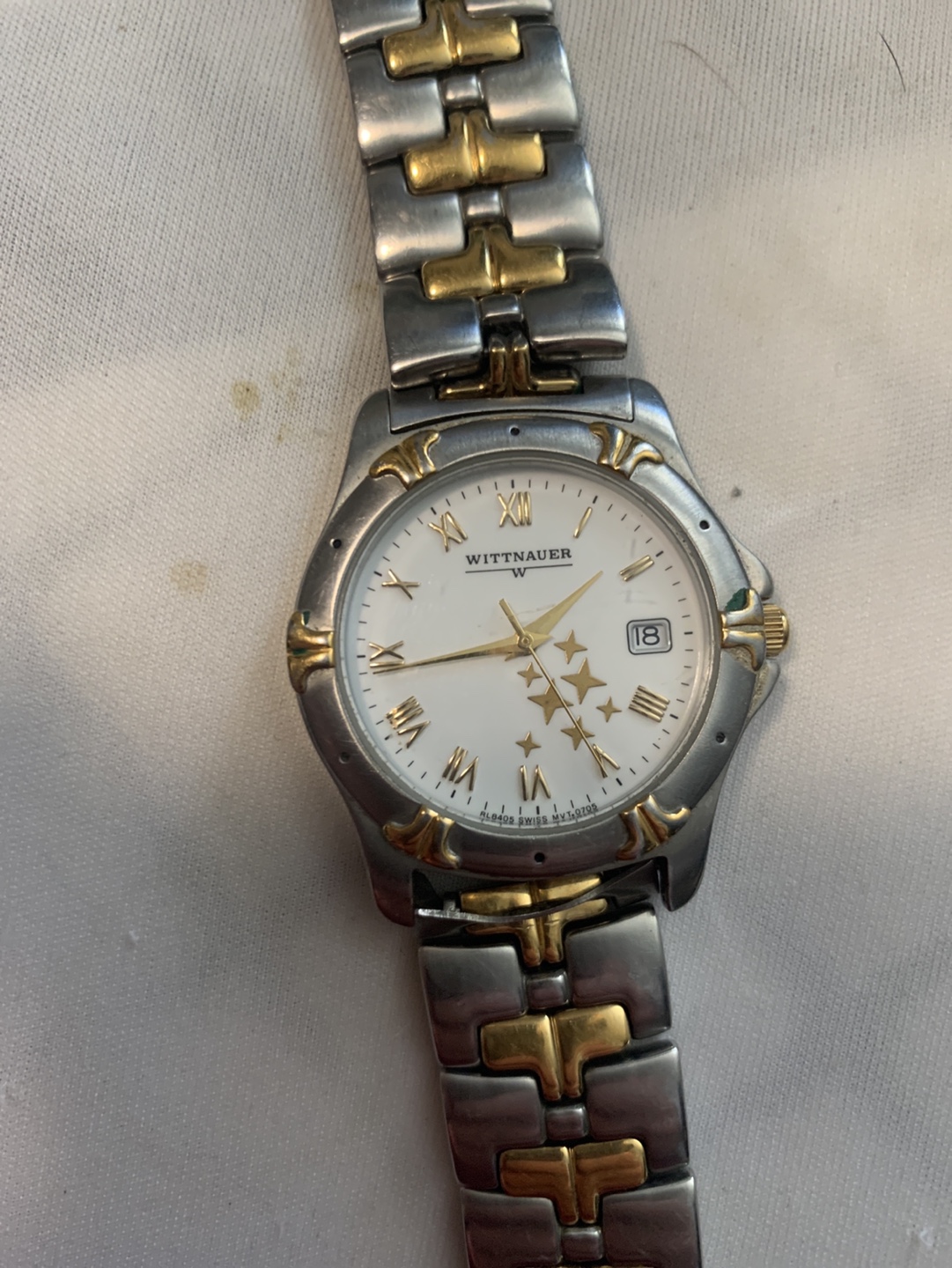 Wittnauer Swiss Quartz Two-Tone Watch