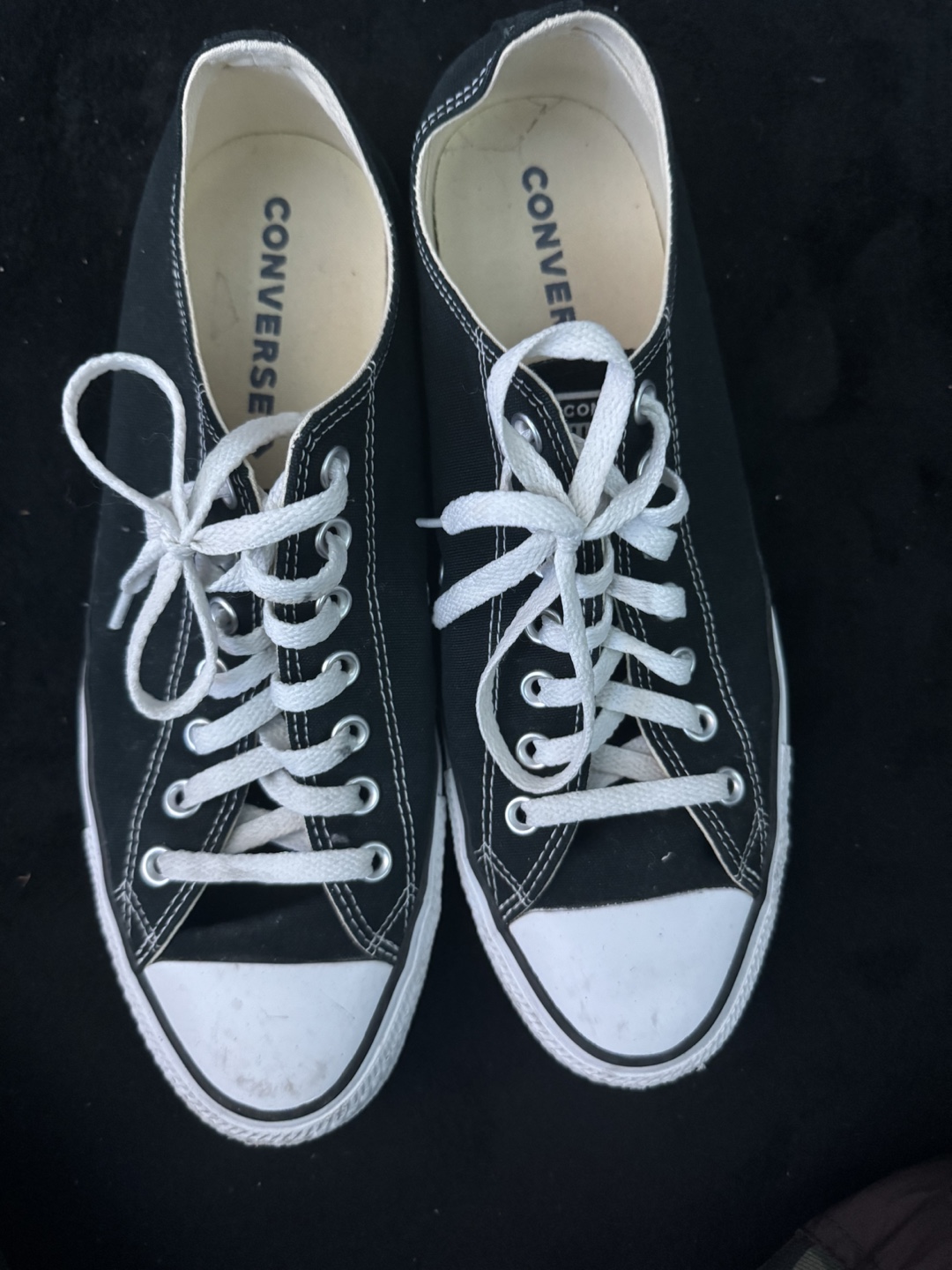 Converse All Star Black Low Top Sneakers - photo 2