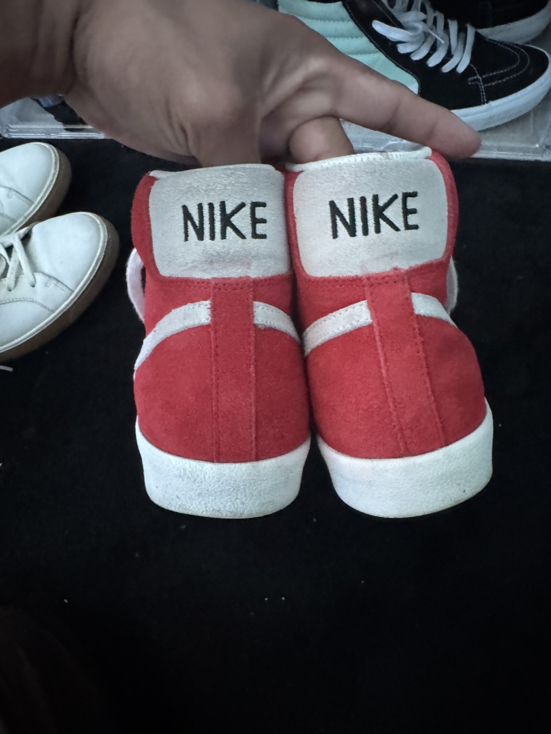 Nike Blazer Mid 77 Suede Habanero Red-White-Sail Sz 11 - photo 3