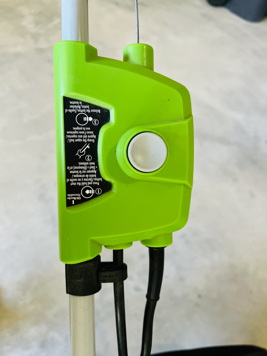 Greenworks Corded Lawn Mower - Excellent Condition - photo 4
