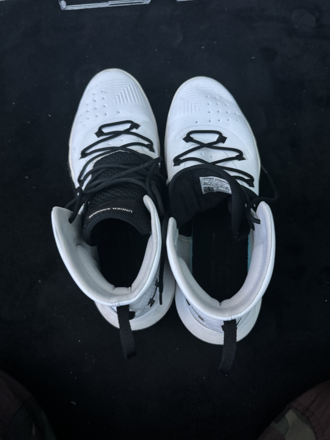 Under Armour Curry 3 Zero White/Black Men's Basketball Shoes - photo 4