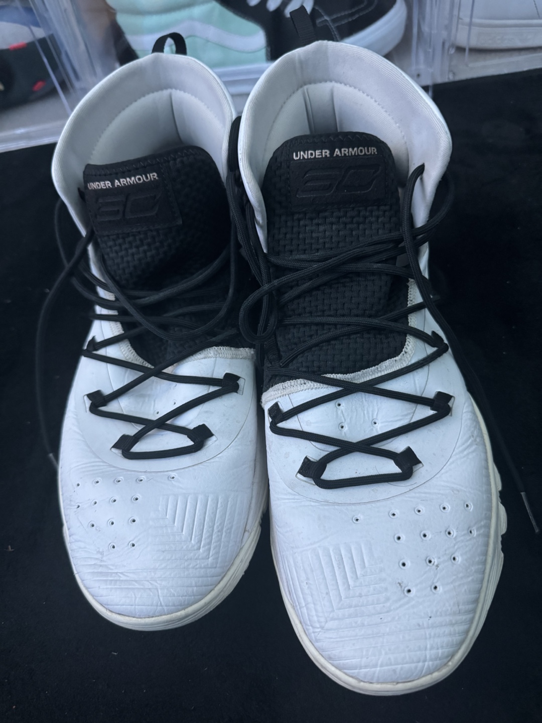 Under Armour Curry 3 Zero White/Black Men's Basketball Shoes - photo 3