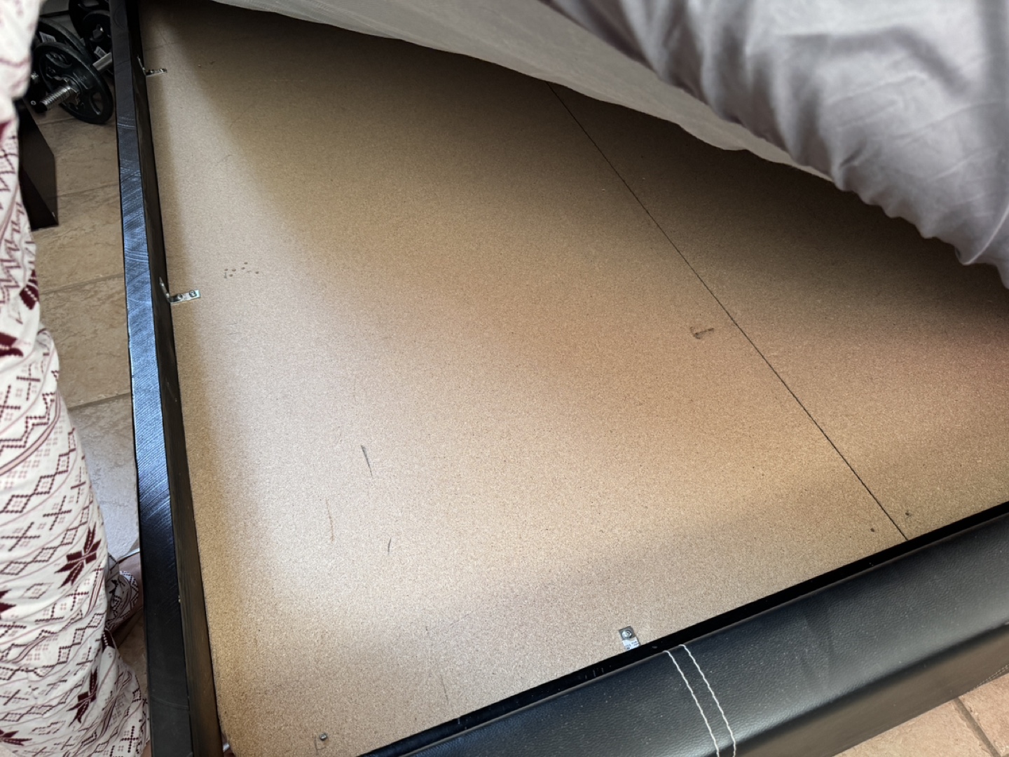 Double Platform Bed Frame with Storage Drawers - photo 4