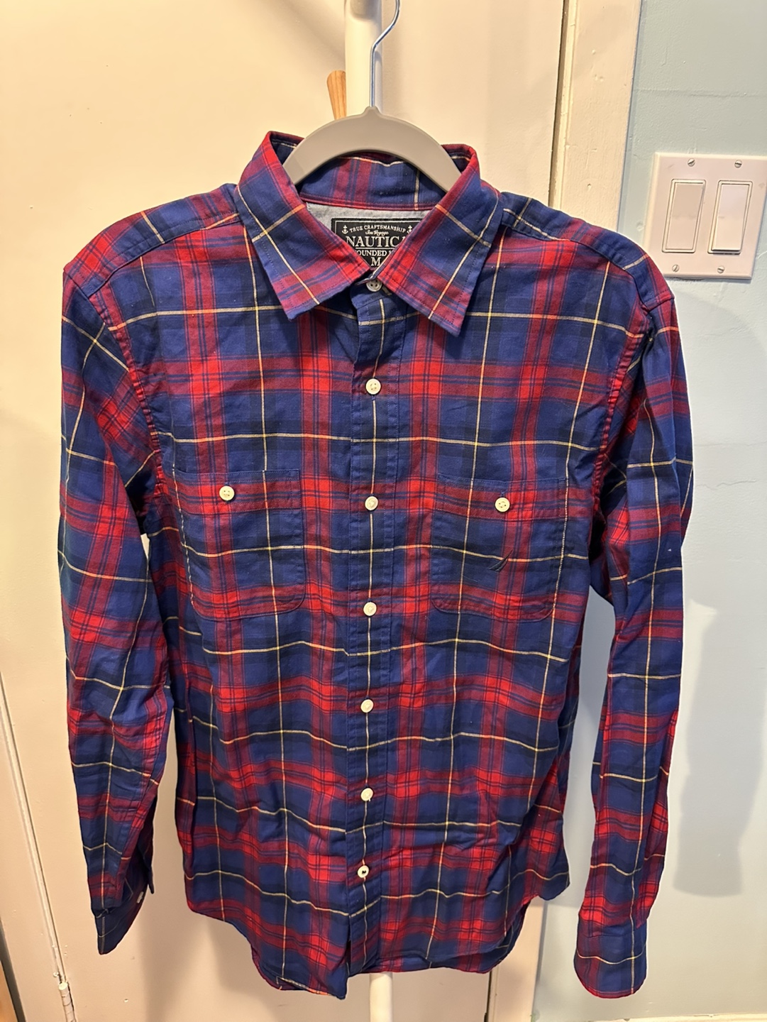 Nautica Long Sleeve Button Up