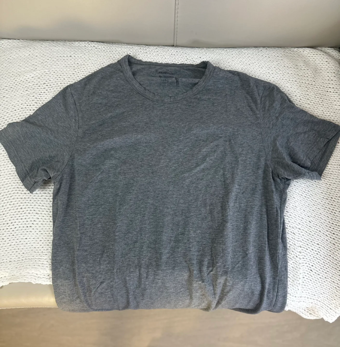 🌸 Lot (7) M (S) Jockey Men's Gray T-Shirts #freecycle image indicator(5)