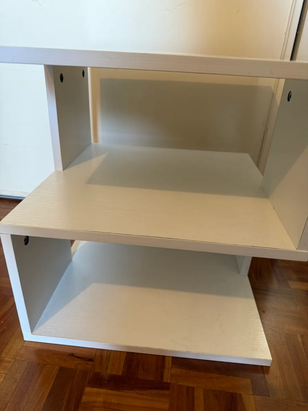 Square White Nightstand image indicator(2)