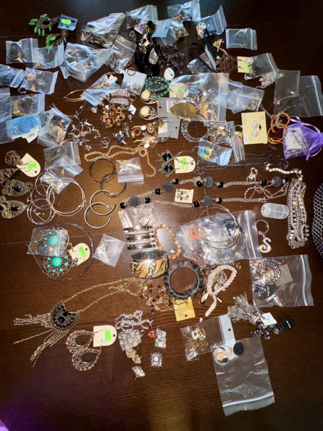 Huge Jewellery Lot - #freecycle Earrings, Bracelets, Necklaces