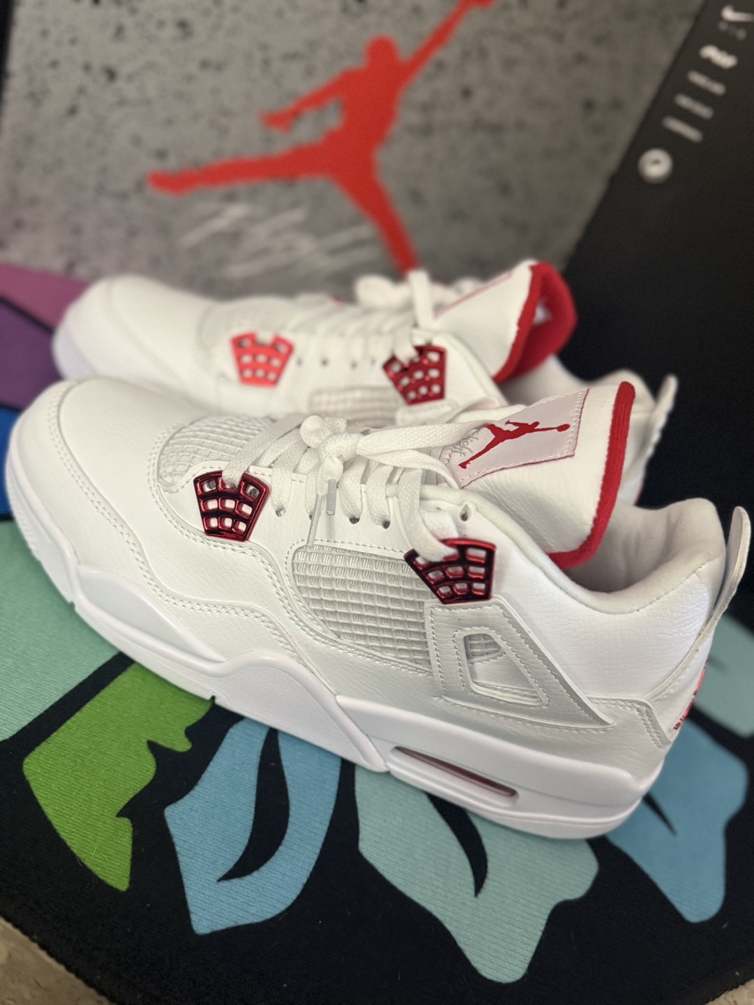 Air Jordan 4 Retro 'Red Metallic' - photo 3