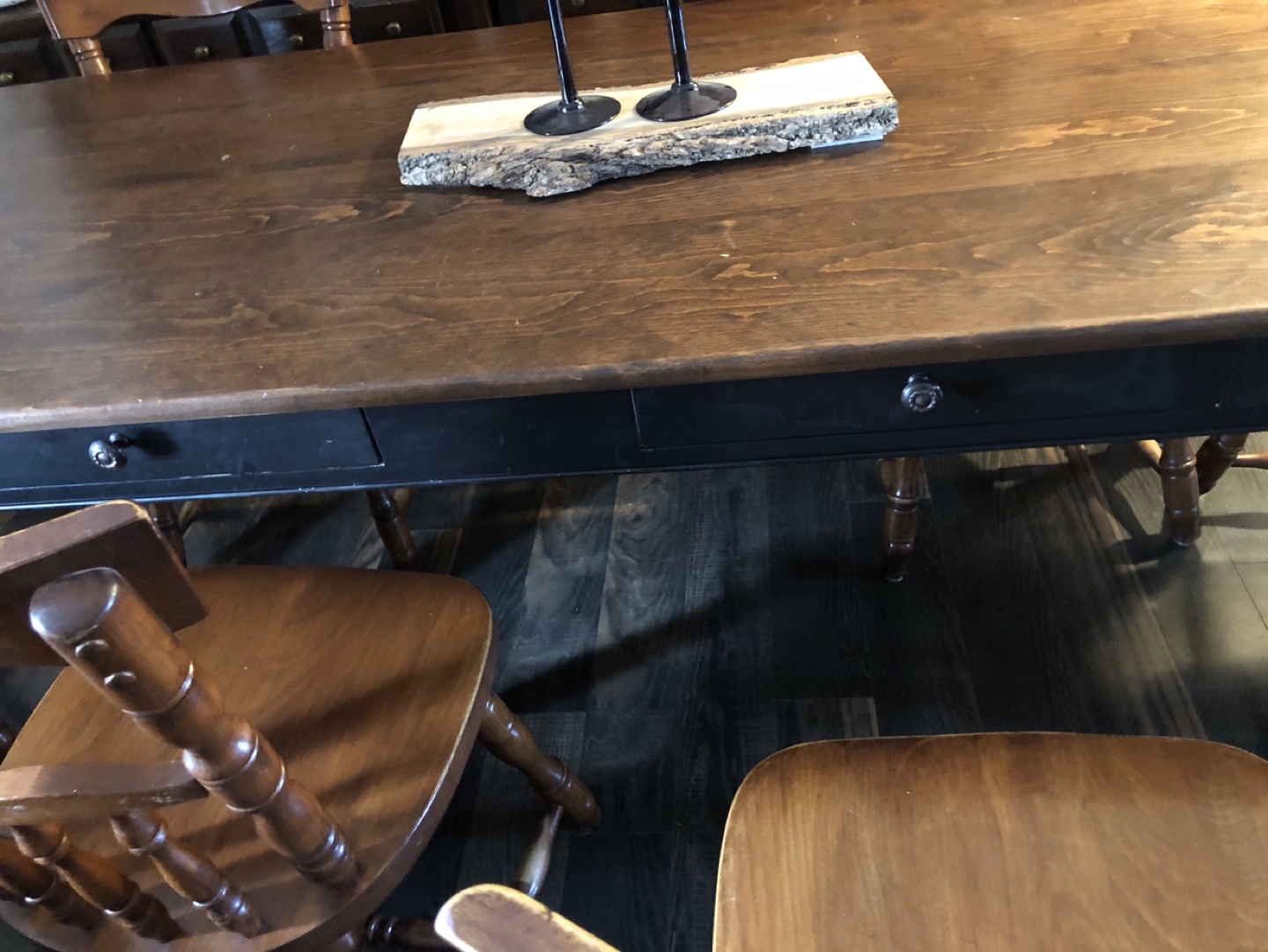 Dining room/kitchen table and chairs - photo 4