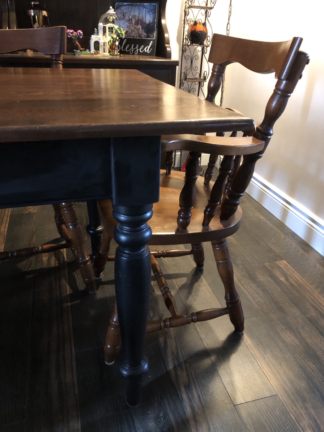 Dining room/kitchen table and chairs - photo 5