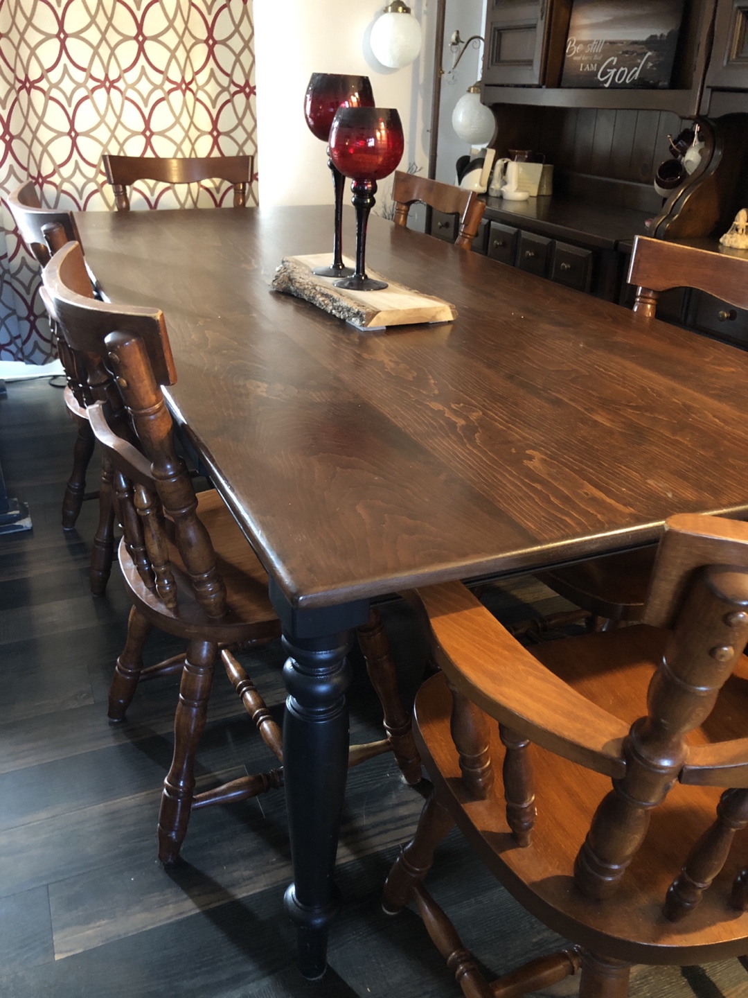 Dining room/kitchen table and chairs - photo 3