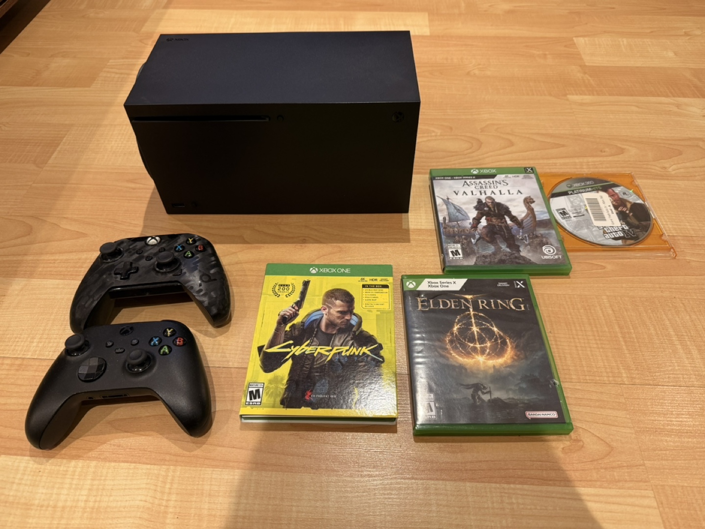 Xbox Series X Console Bundle with Games and Controllers