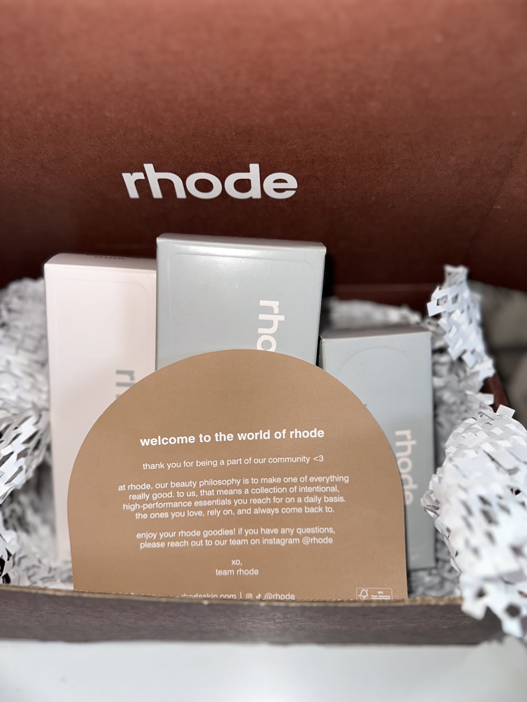 Rhode Peptide Glazing Fluid, Barrier Butter, Glazing Milk