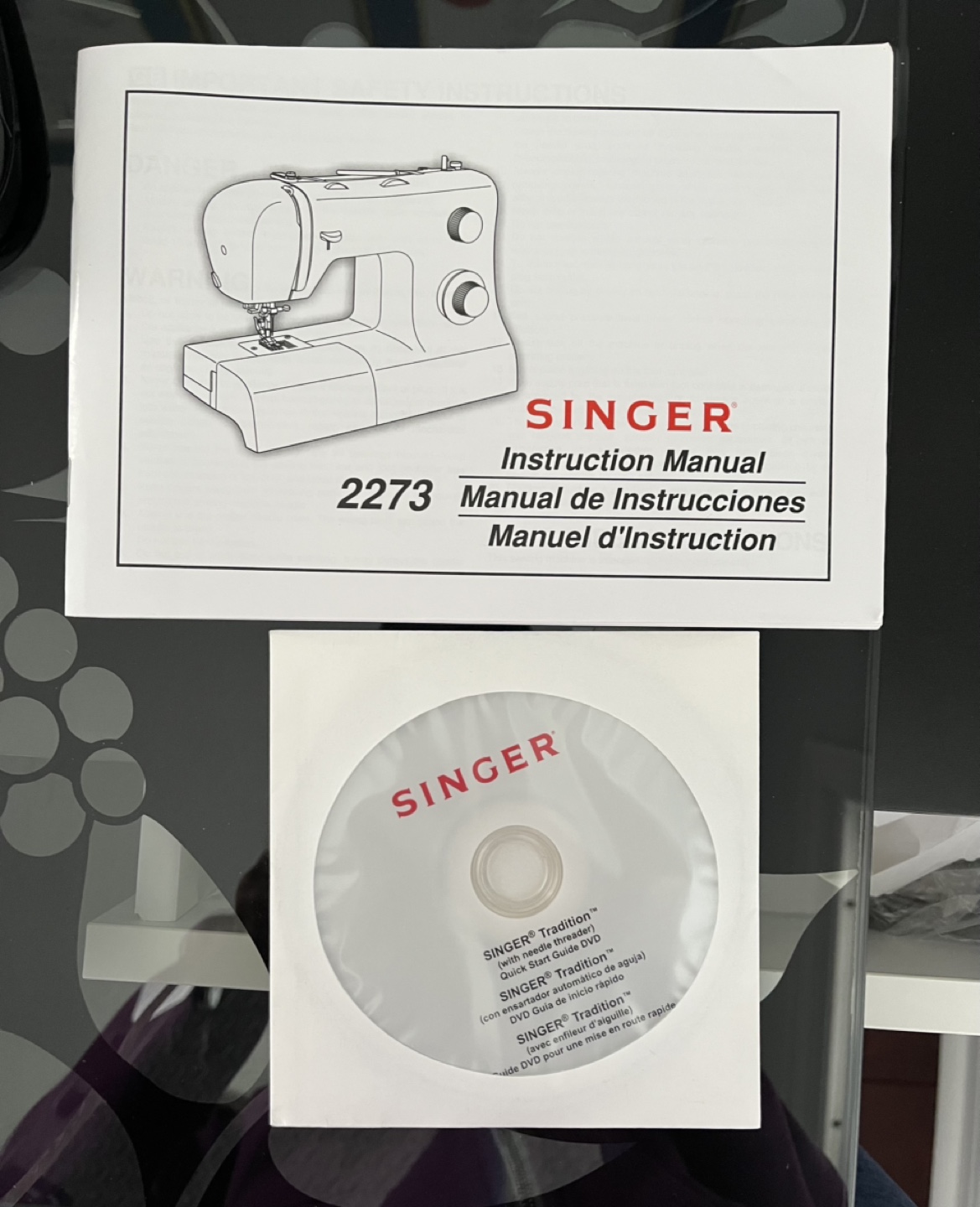 Singer Estem II Sewing Machine with Manual & DVD - photo 2