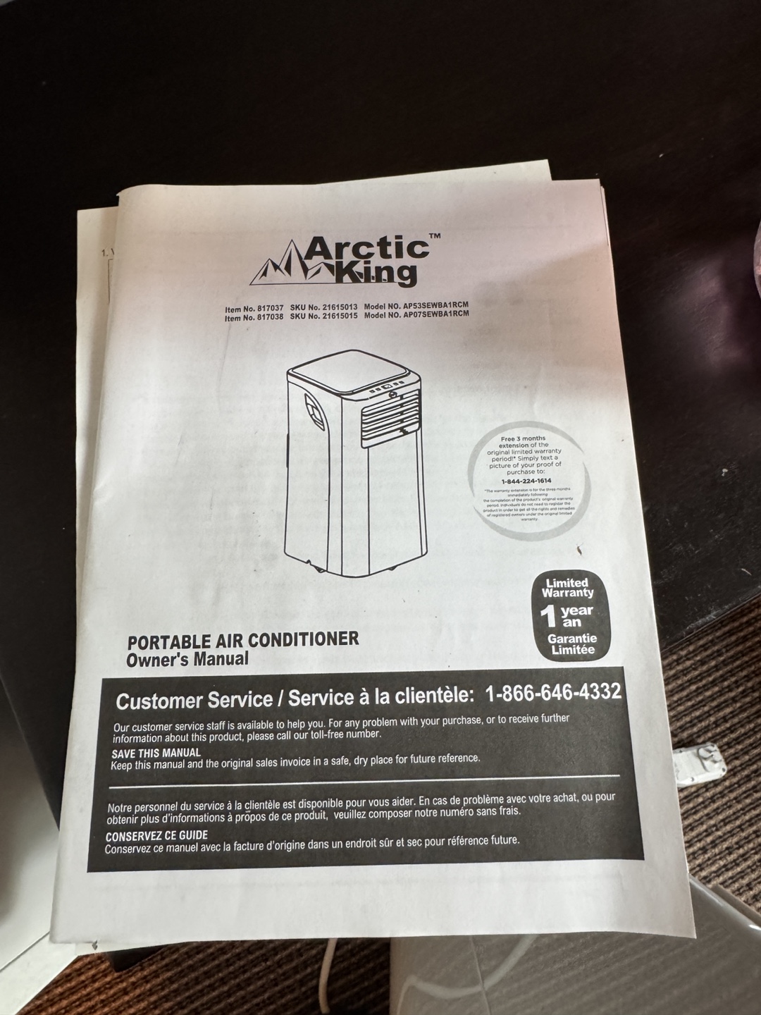 Arctic King Portable Air Conditioner - photo 2