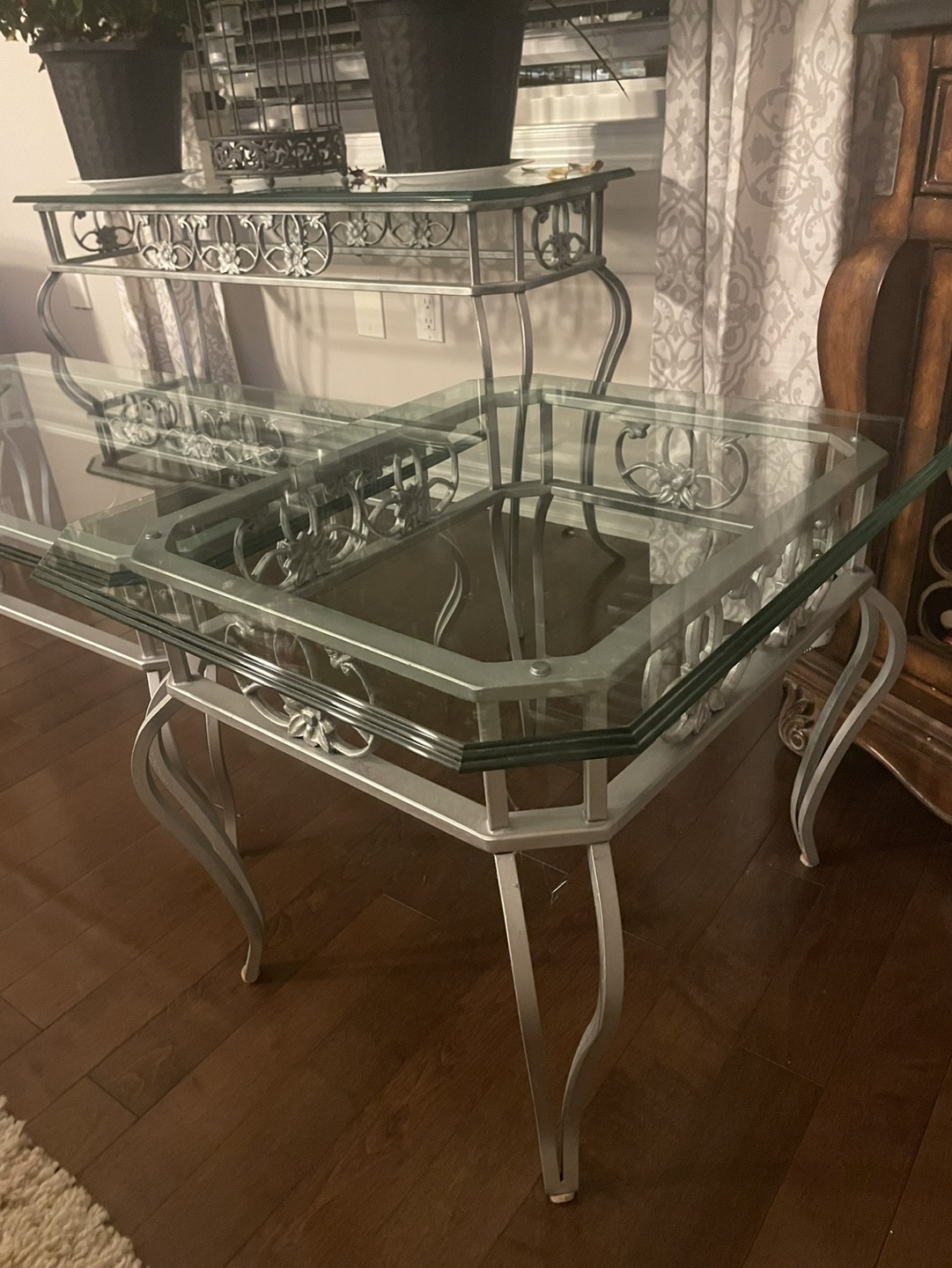 Luxury Coffee Table set with Thick Decor Edge Glass Tops - photo 3