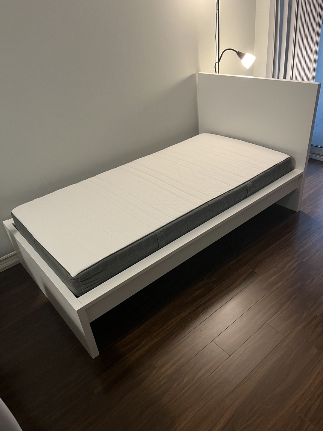 IKEA Single Bed Frame White - photo 2