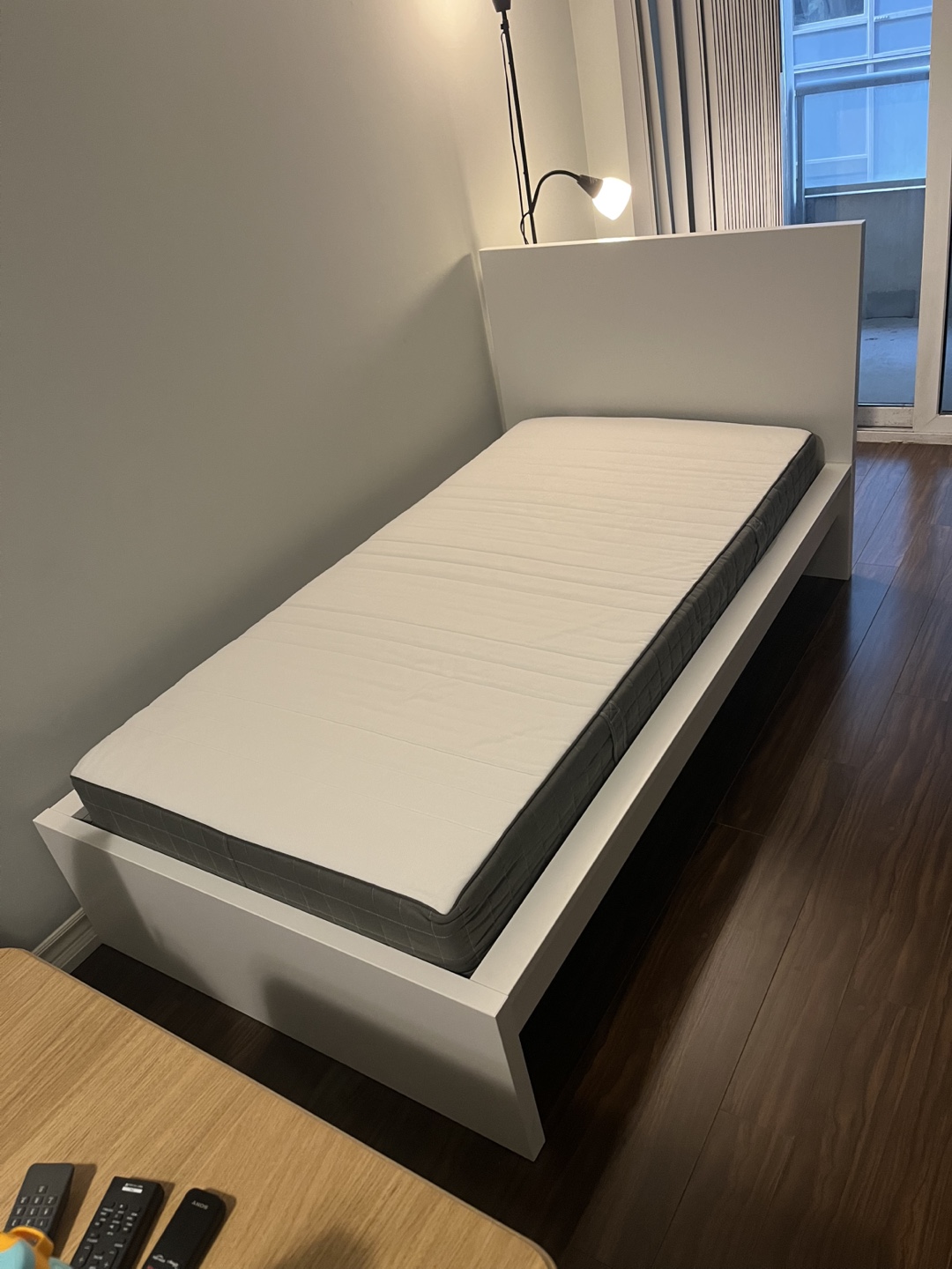 IKEA Single Bed Frame White - photo 3