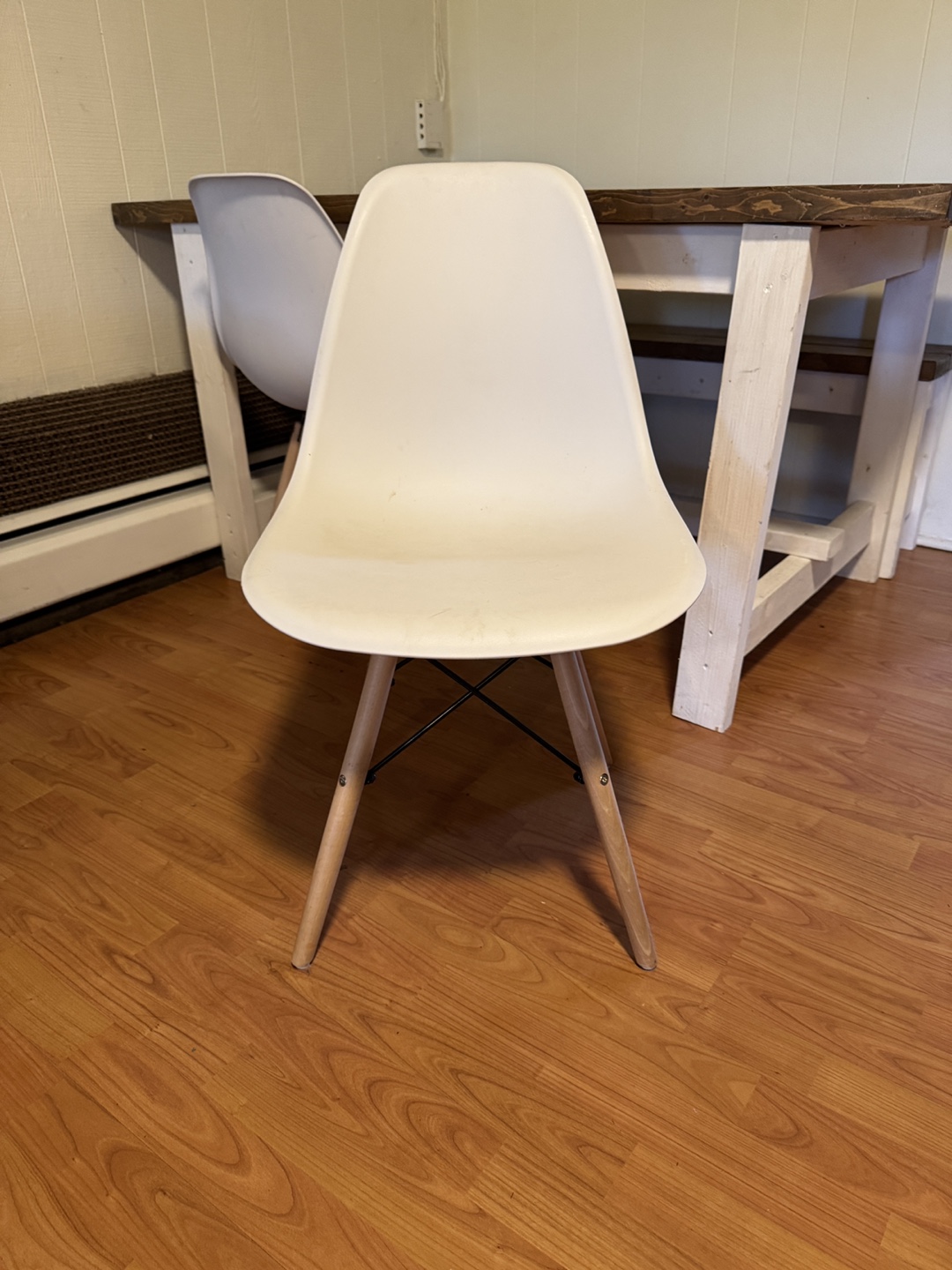 Farmhouse Dining Table Set with Bench and Two Chairs - photo 3