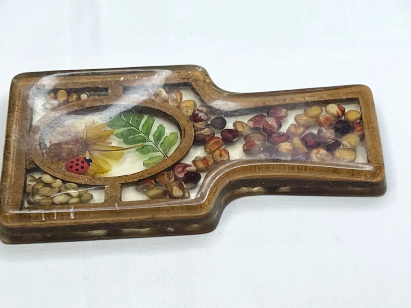 Vintage 70s lucite spoon rest  very Brady Bunch image indicator(4)
