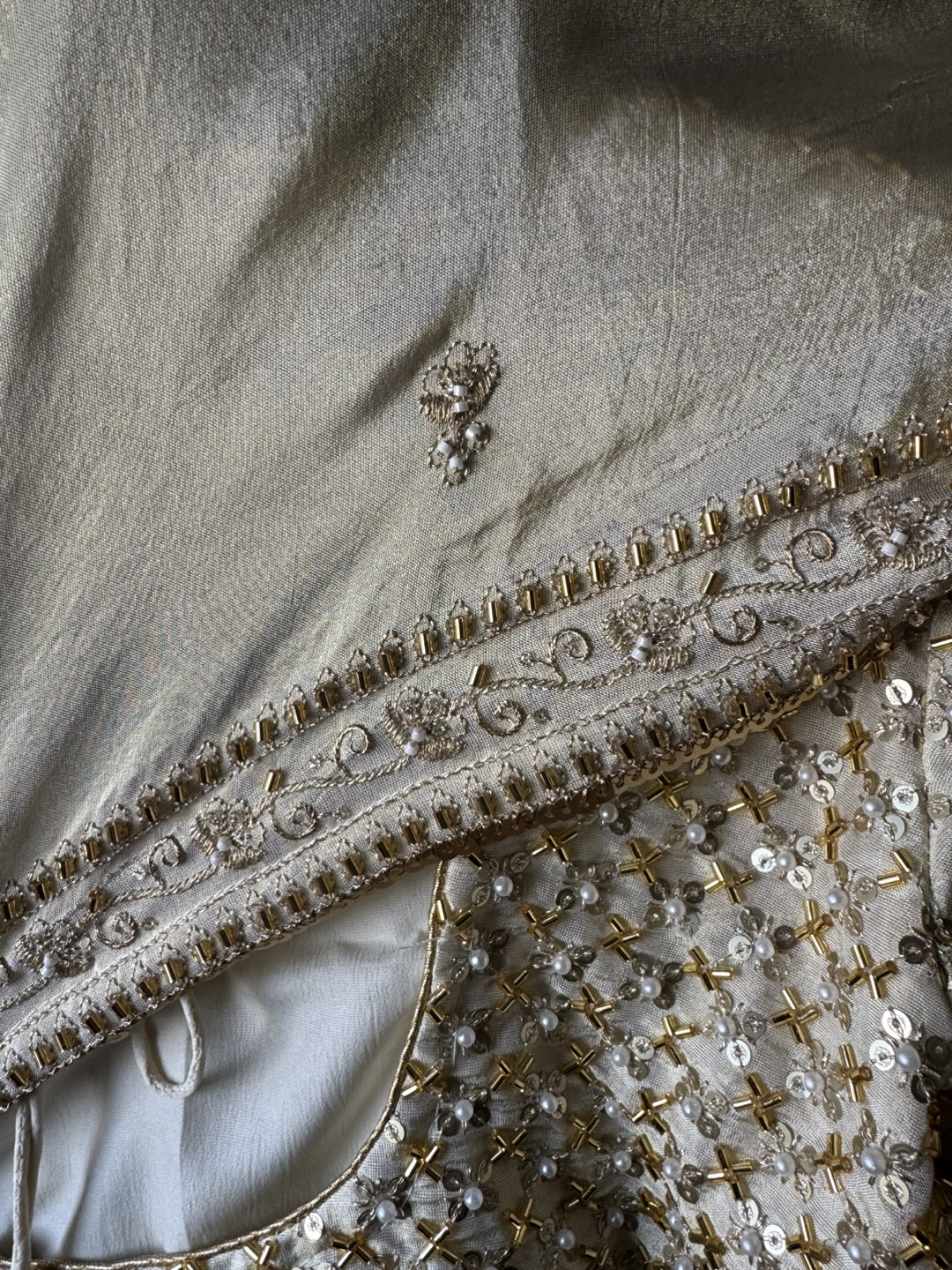 Gorgeous Beaded and Embroidered three-Piece Lehenga Choli Set - photo 4