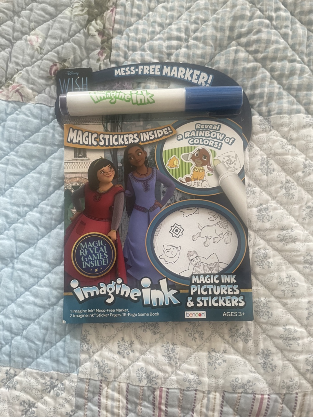 Disney's Wish Imagine Ink Magic Pictures & Stickers Activity Set