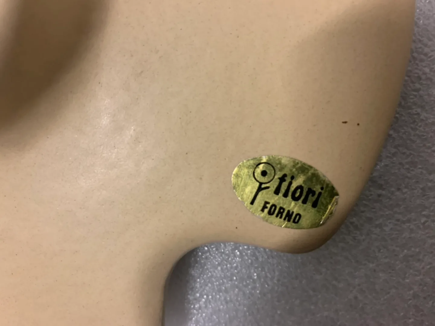 Vintage Ofiori Forno Pottery Serving Bowl with Lid image indicator(3)