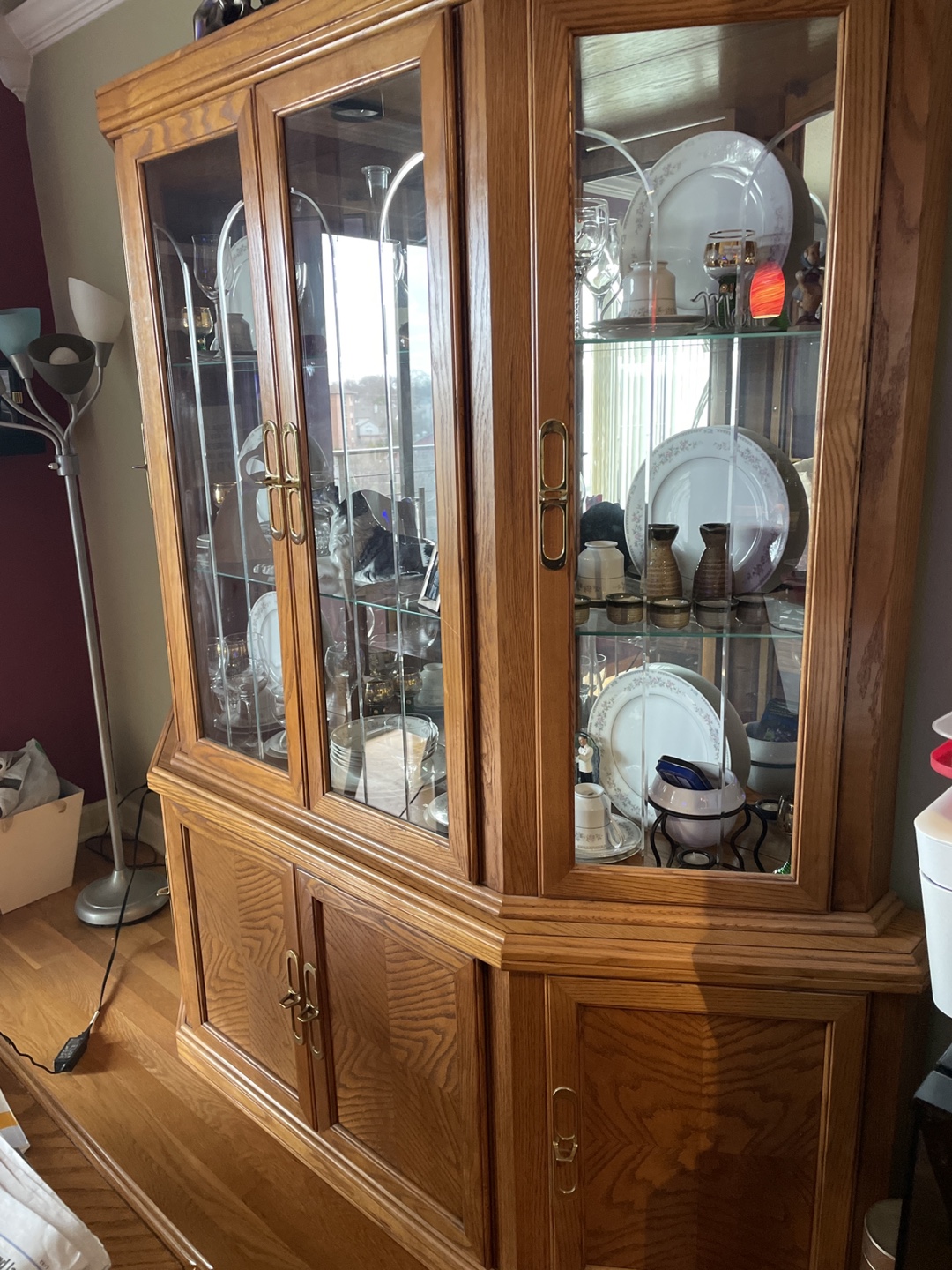 Curio Cabinet China Hutch - photo 2