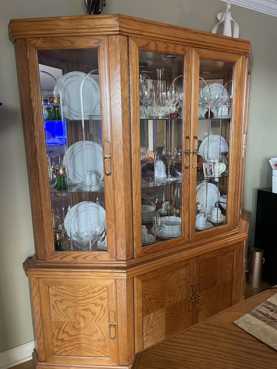 Curio Cabinet China Hutch - photo 3