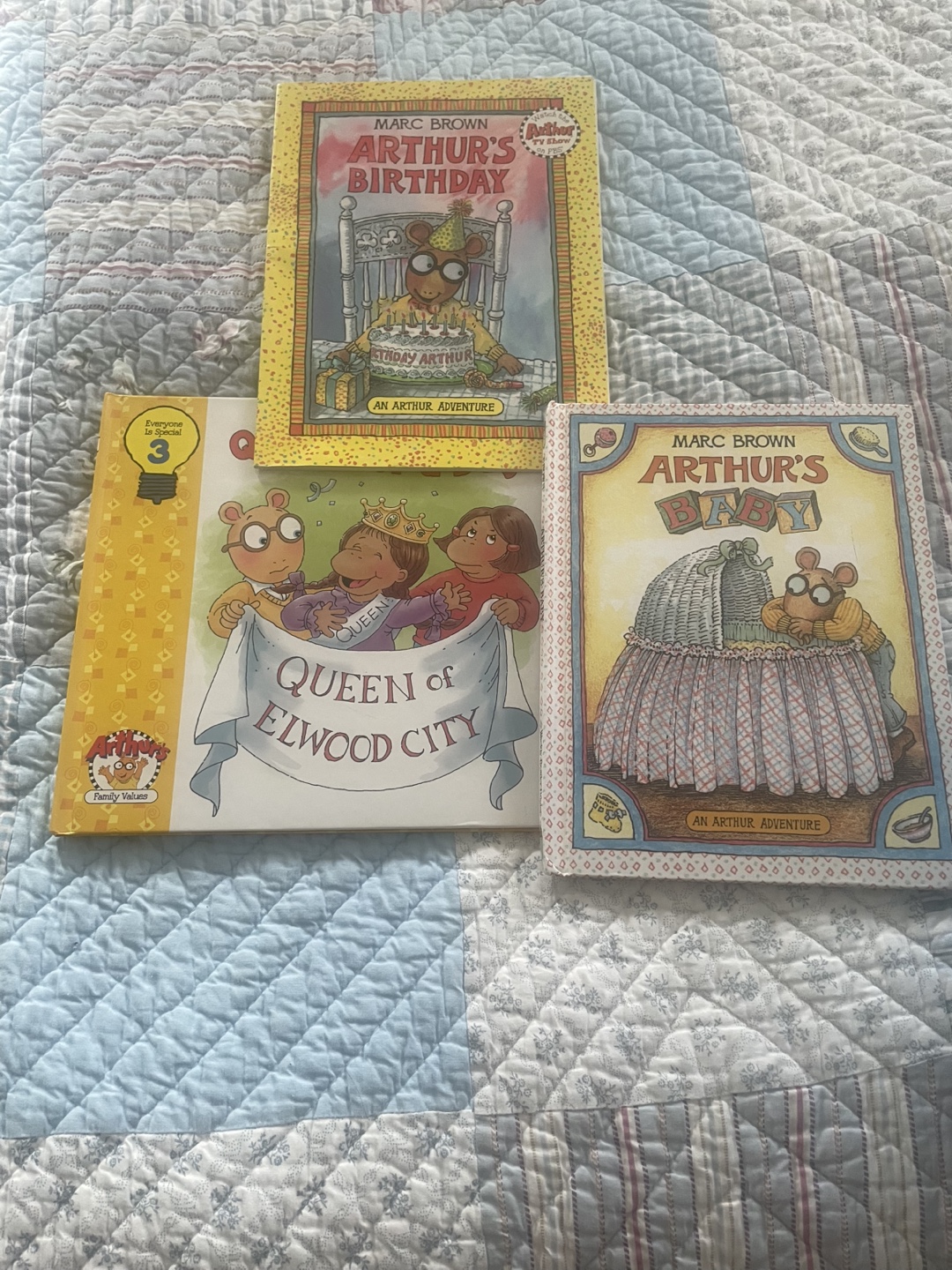 Three Arthur Adventure Books