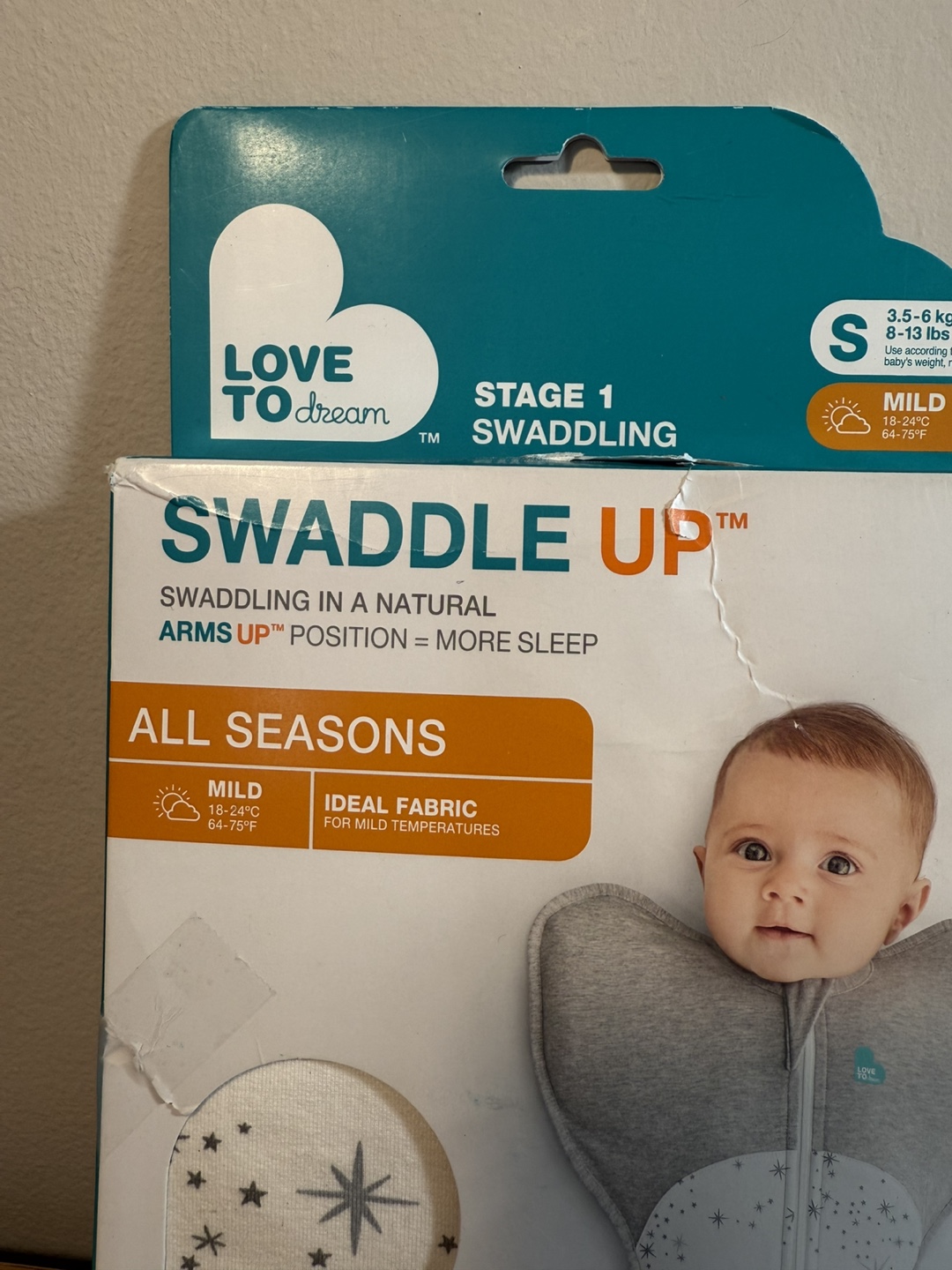 Love To Dream Swaddle UP Stage 1 Swaddling Wrap - Size S - photo 3