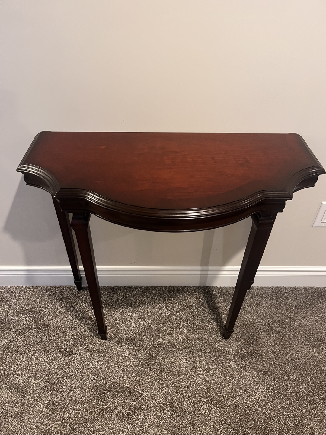 Bombay Dark Cherry Wood Console Table