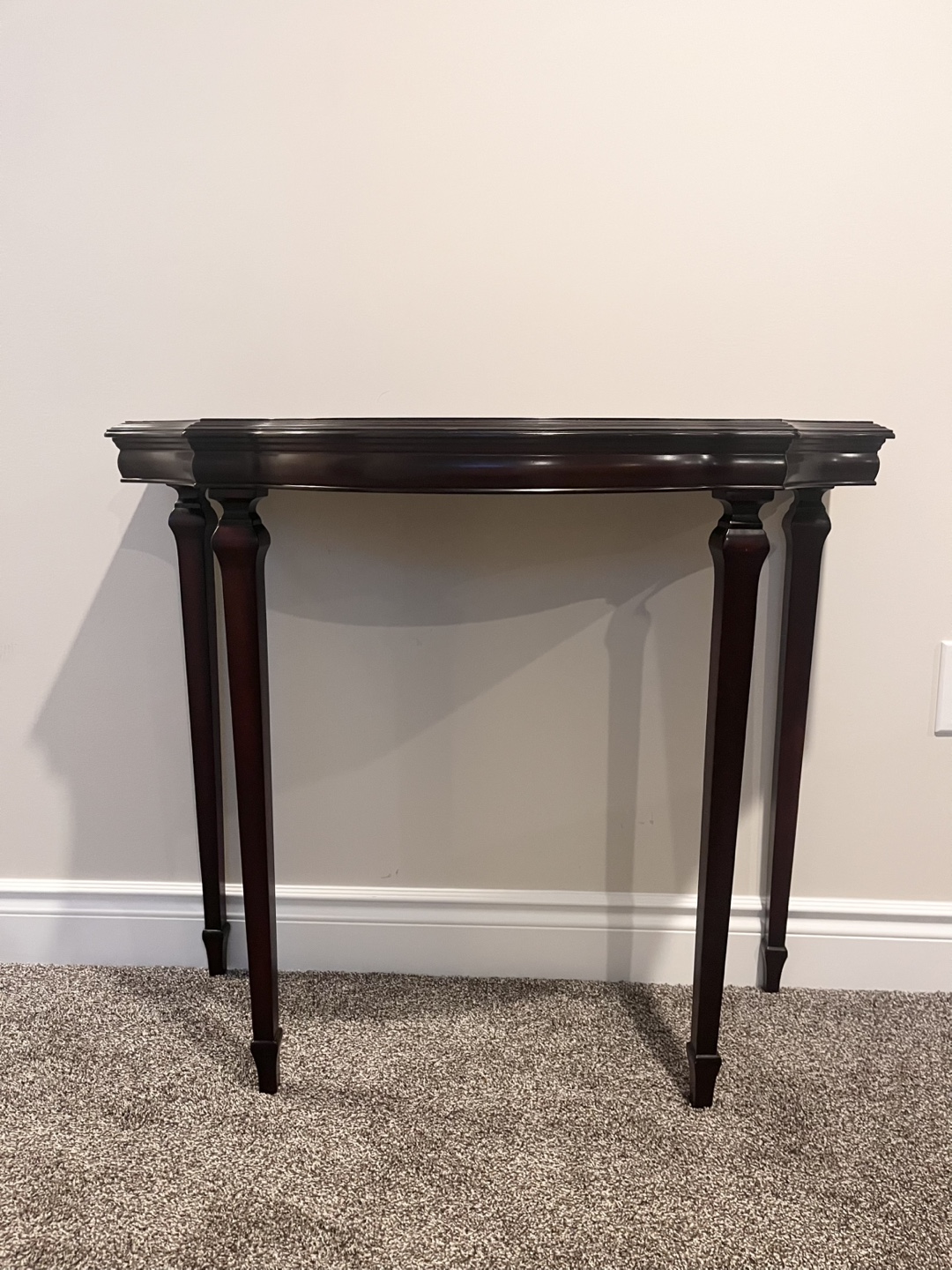 Bombay Dark Cherry Wood Console Table - photo 2