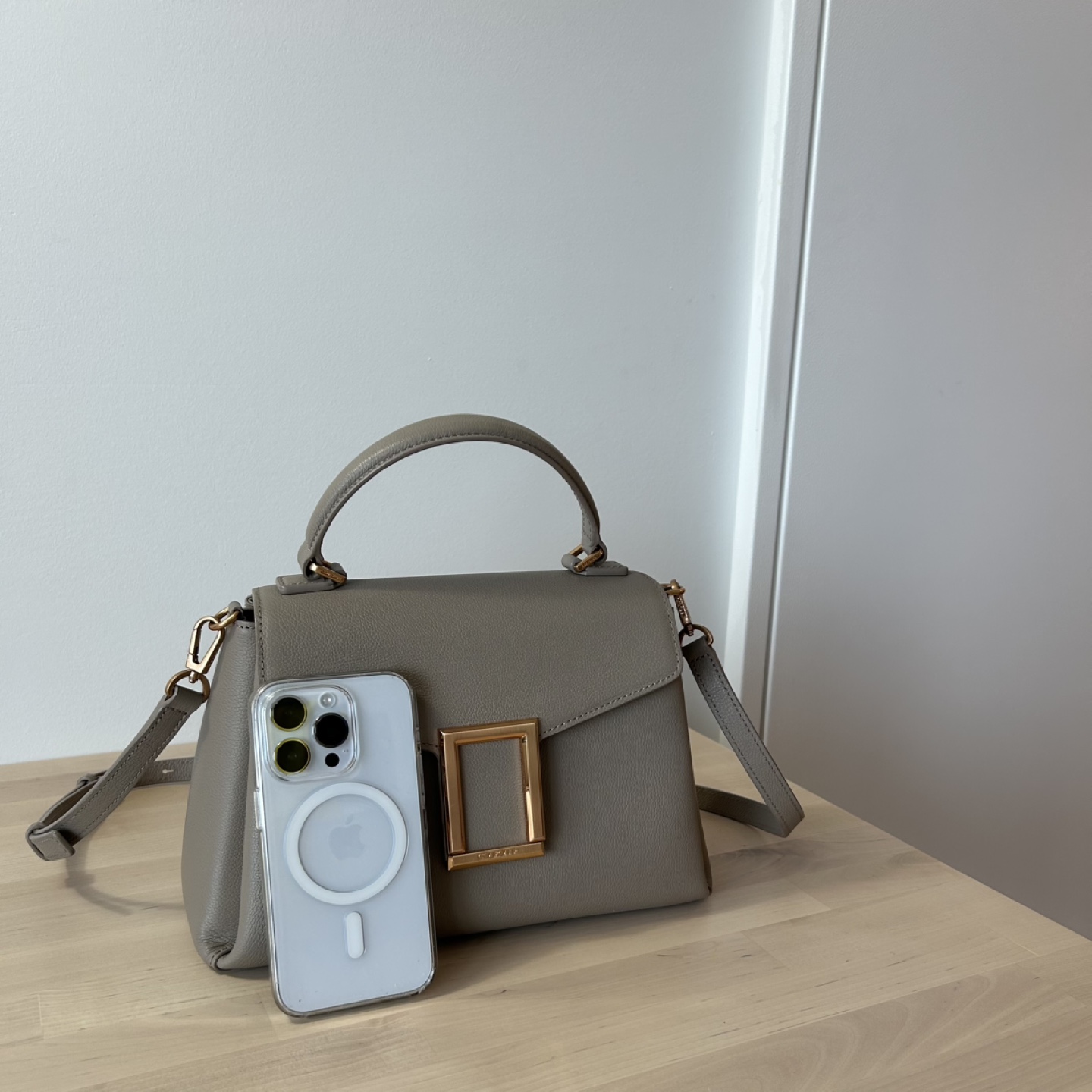Grey shoulder bag - photo 3