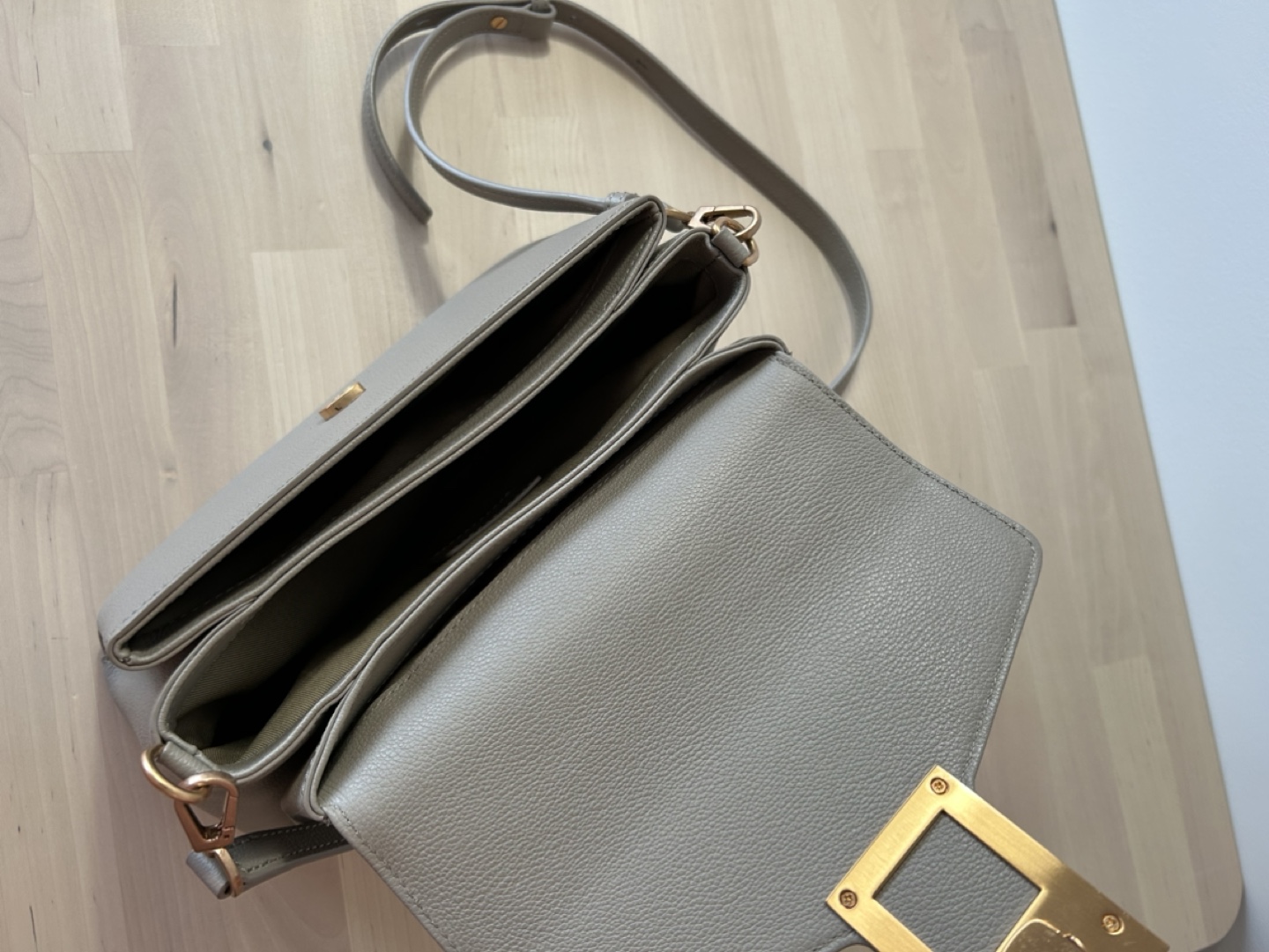 Grey shoulder bag - photo 4