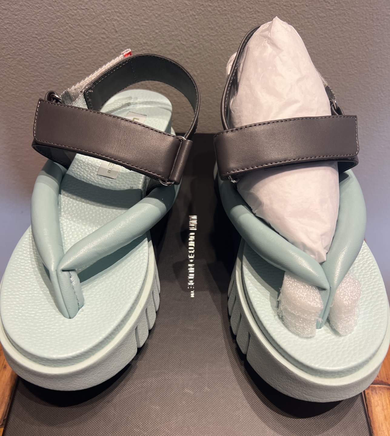 United Nude Delta Tong Sandals - Mint Green