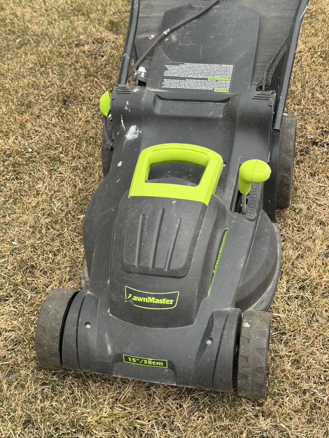 LawnMaster Corded Lawn Mower