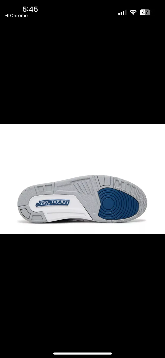 Nike Air Jordan Legacy 312 Low White Blue Grey Men Sneakers 13US image indicator(5)